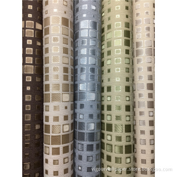 106 Pvc Modern Bedroom Waterproof Wallpaper New Design